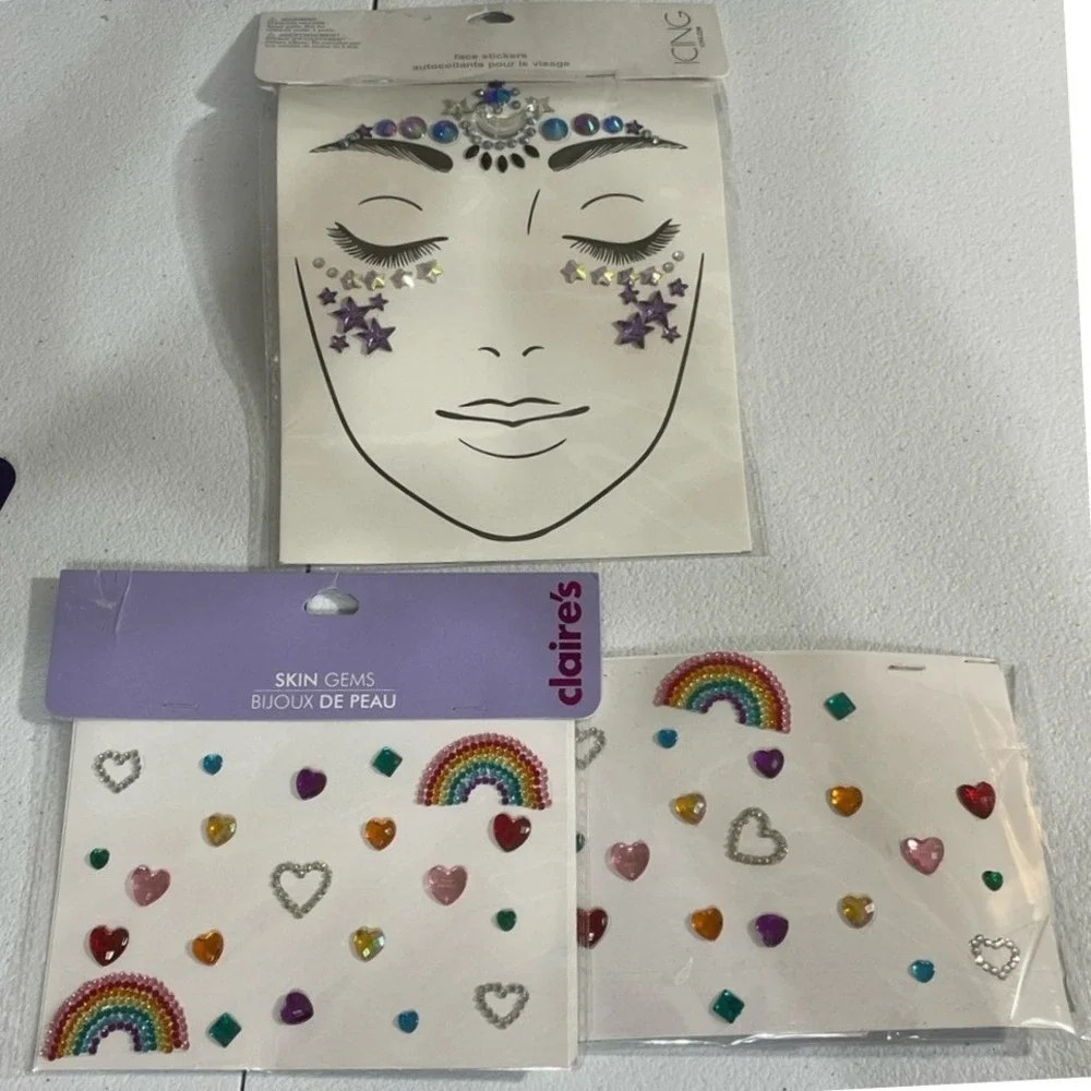 NWT‎ Lot Claire's Hair, Nail, Earring, & Handbag Bundle